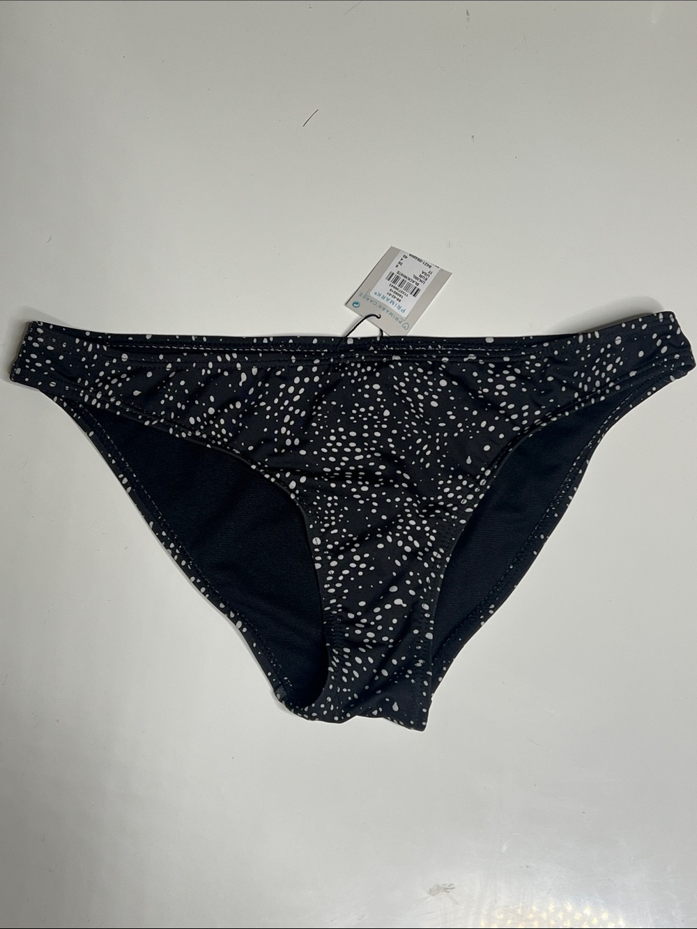 Primark Sz 4 Black White Bathing Suit Bikini Bottom - New w Tags